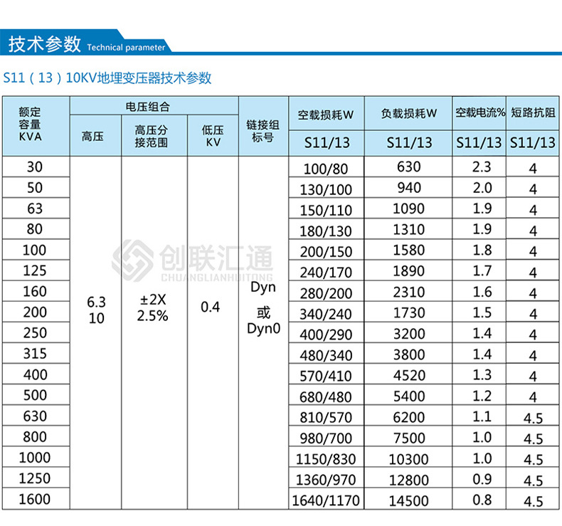 地埋變壓器s11 三相油浸式電力變壓器全銅節能型規格齊全廠家直銷示例圖6